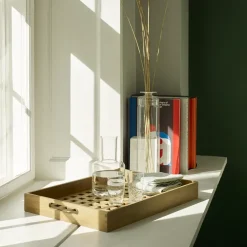 Fritz Hansen Fionia tray 32x48 cm, Teak Brown Best