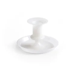 HAY Flare candlestick, White Outlet