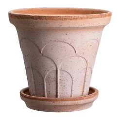 Bergs Potter Fleur pot with saucer, 2 pieces, , Ø21 cm Pink Sale