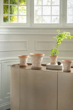 Bergs Potter Fleur pot with saucer, 2 pieces, , Ø21 cm Pink Sale