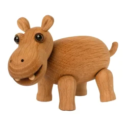 Spring Copenhagen Flora hippo decoration, Oak-maple Beige Hot