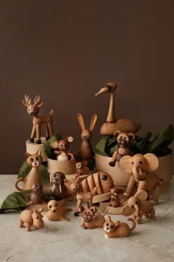 Spring Copenhagen Flora hippo decoration, Oak-maple Beige Hot