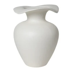 Broste Copenhagen Florentina vase M 32 cm, White Sale