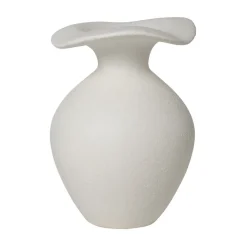 Broste Copenhagen Florentina Vase XS 14 cm, White