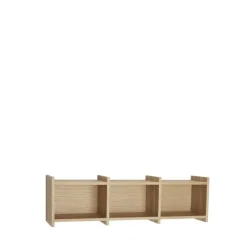 Hübsch Focal shelf 80x20 cm, Oak veneer Brown New