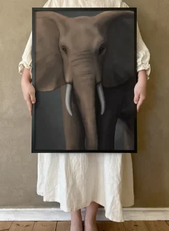 Kunskapstavlan® Forest elephant poster, 30x40 cm Multi Online