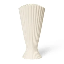 Ferm Living Fountain vase 23 cm, Off White