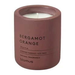Blomus Fraga scented candles 24 hours, Bloody Orange Cedar Wood RedBrown