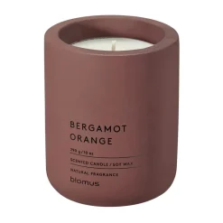 Blomus Fraga scented candles 55 hours, Bloody Orange Cedar Wood RedBrown New