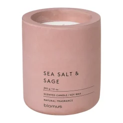 Blomus Fraga scented candles 55 hours, Sea salt & Sage-Withered Rose Pink Best