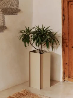 Ferm Living Fragma planter box 49x27.5 cm, Cashmere Beige Hot