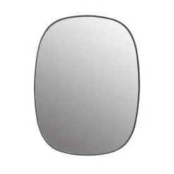 Muuto Framed mirror, Dark , 59x44 cm Green Sale