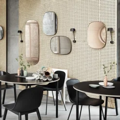 Muuto Framed mirror, , 59x44 cm Grey Discount