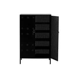 Maze Francis cabinet, . leather Black Clearance