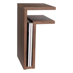 Maze F-shelf wall shelf walnut, shelf - right Brown Sale