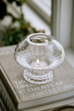 Globen Lighting Fungo 12 tealight holder Special Edition, Clear Transparent