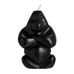 Kosta Boda Gabba Gabba Hey candle 11.5 cm, Black New