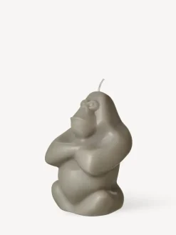 Kosta Boda Gabba Gabba Hey candle 11.5 cm, Grey
