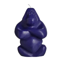 Kosta Boda Gabba Gabba Hey candle 11.5 cm, Blue Outlet