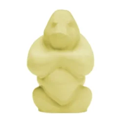 Kosta Boda Gabba Gabba Hey sculpture 120 mm, Banana Milk Yellow Clearance