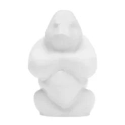 Kosta Boda Gabba Gabba Hey sculpture 120 mm, Cloudy White Clearance