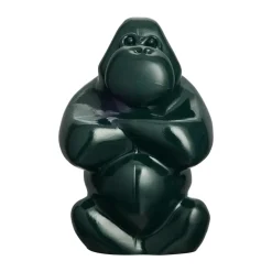 Kosta Boda Gabba Gabba Hey sculpture 305 mm, Dark Green Clearance