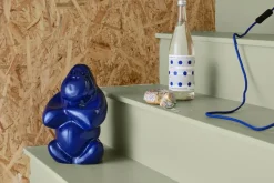 Kosta Boda Gabba Gabba Hey sculpture 305 mm, Klein Blue Clearance