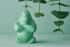 Kosta Boda Gabba Gabba Hey sculpture 120 mm, Mint Green Hot