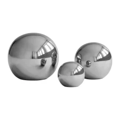 101 Copenhagen Gallery Balls decoration 3 pieces, Chrome Silver-coloured Online