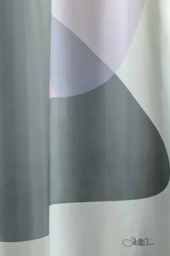 Mette Ditmer Gallery shower curtain 150x200 cm, Frost Green Online