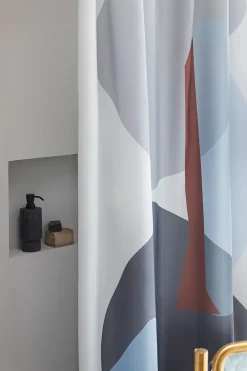 Mette Ditmer Gallery shower curtain 150x200 cm, Light Grey Clearance