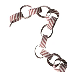 DBKD Garland striped garland, -white Red Online