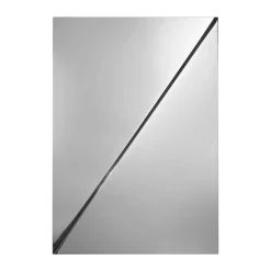 Muuto Gaze wall mirror, 35x50 cm Silver-coloured Discount