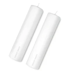 Georg Jensen candle Ø 6 cm, 2-pack White New
