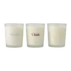 Scandi Living Gift wrap scented candle 70g 3-pack, Stream/Glade/Meadow Multi Best