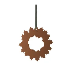 Kähler Gingerbread Christmas wreath Ø18.5 cm, Brown Online
