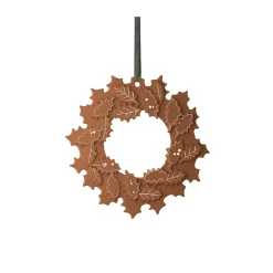 Kähler Gingerbread Christmas wreath Ø18.5 cm, Brown Online