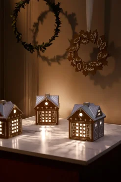 Kähler Gingerbread Christmas wreath Ø18.5 cm, Brown Online
