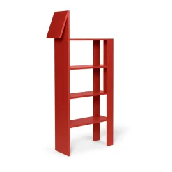 Ferm Living Giraffe bookshelf 69x140 cm, Poppy Red