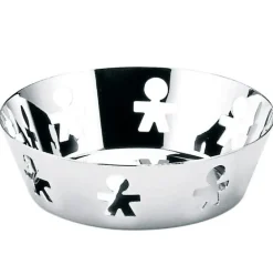 Alessi Girotondo bowl, stainless steel GreySilver-coloured Sale