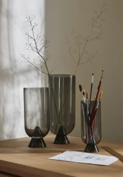 AYTM Glacies vase 18 cm, Black Discount