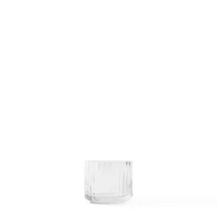 Lyngby Porcelæn Glass tealight holder Ø6.7 cm, Clear Transparent Sale