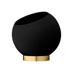 AYTM Globe flowerpot Ø17 cm, Black