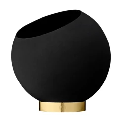 AYTM Globe flowerpot Ø21 cm, Black Clearance