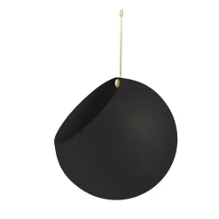 AYTM GLOBE hanging pot Ø21 cm h32 cm, Black Discount