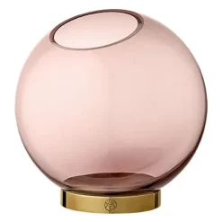 AYTM Globe vase medium, rose-gold Pink Sale