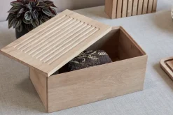 Andersen Furniture Gourmet wood box 35x20x16,5 cm, Oak Brown Sale
