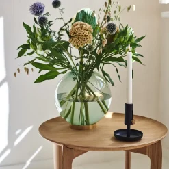 Northern Granny candleholder low, Black Online