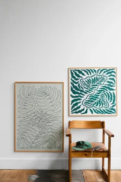 Fine Little Day poster, 70x70 cm Green Sale