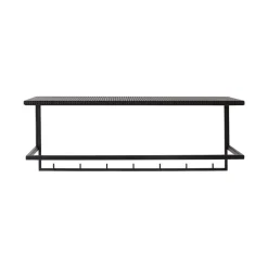 Kristina Dam Studio Grid hat shelf, Black Discount